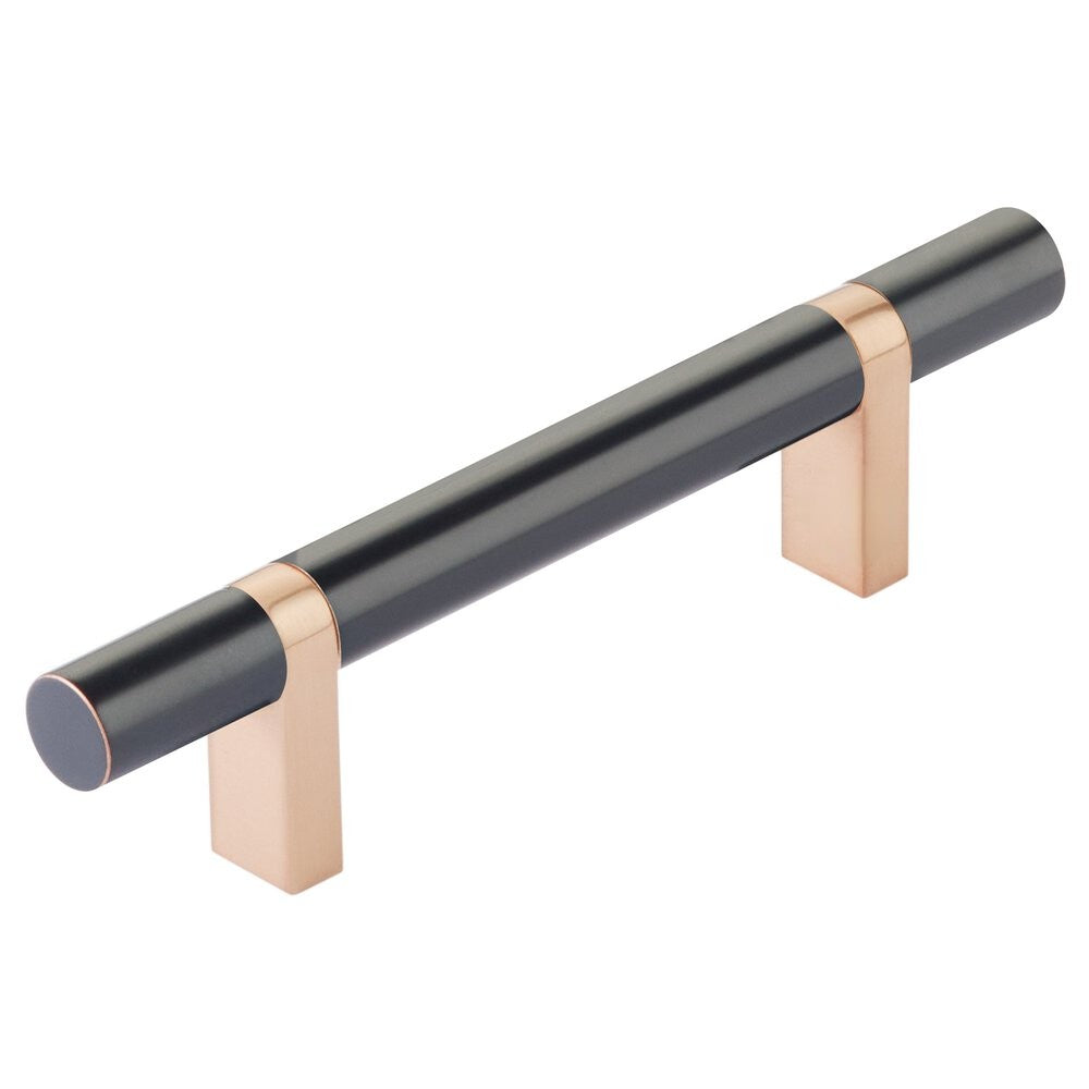 EMTEK SELECT Cabinet Bar Pull - Satin Copper Stem