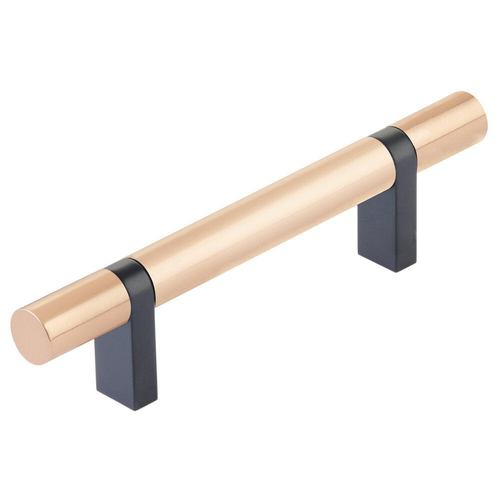 EMTEK SELECT Cabinet Bar Pull - Oil Rubbed Bronze Stem