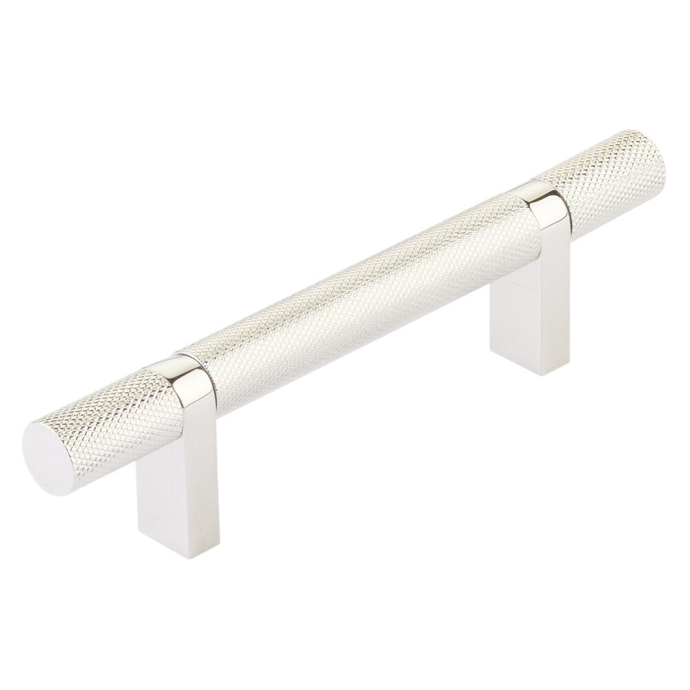 EMTEK SELECT Cabinet Bar Pull - Polished Nickel Stem