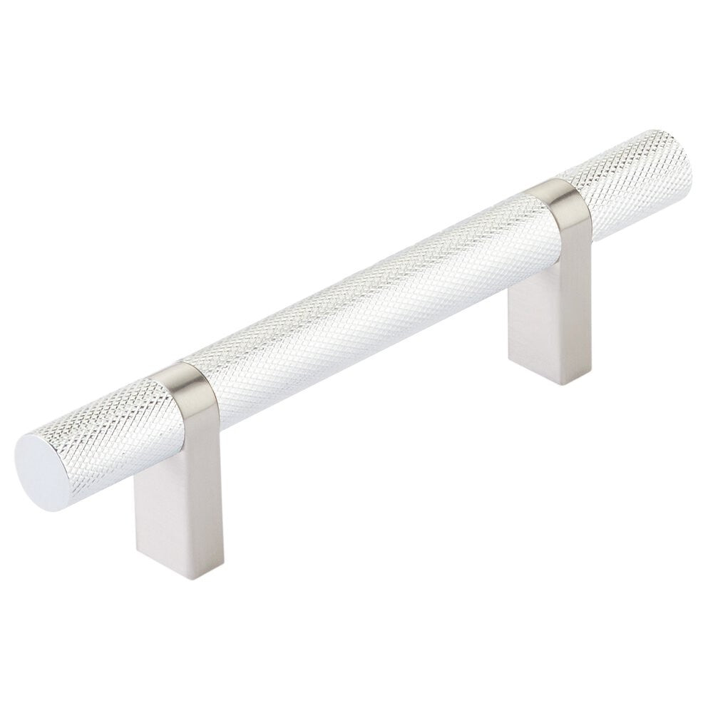 EMTEK SELECT Cabinet Bar Pull - Satin Nickel Stem