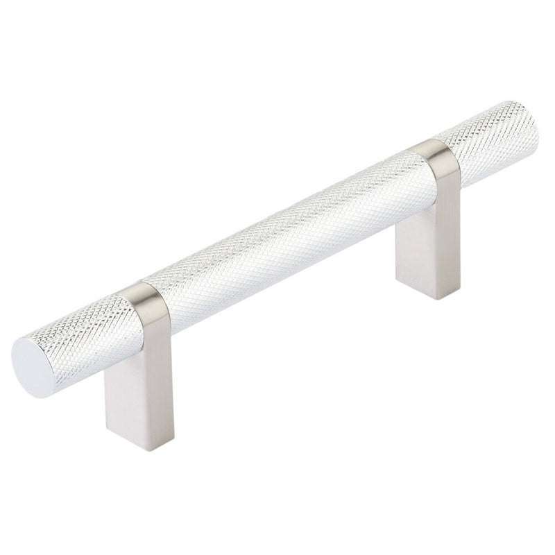 EMTEK SELECT Cabinet Bar Pull - Satin Nickel Stem