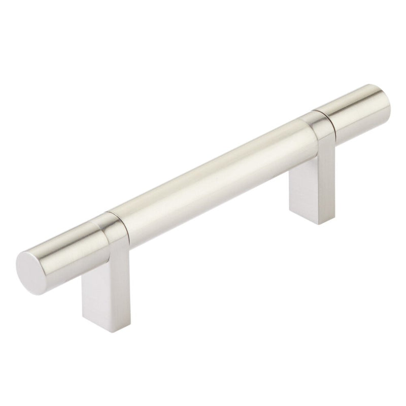 EMTEK SELECT Cabinet Bar Pull - Satin Nickel Stem