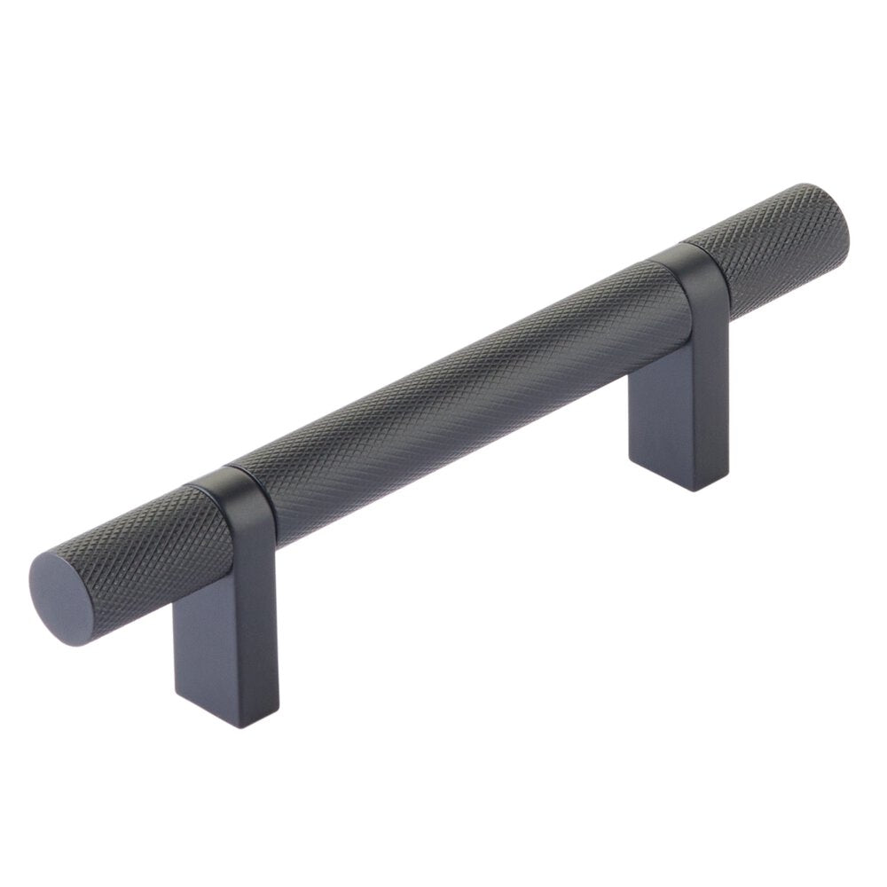 EMTEK SELECT Cabinet Bar Pull - Flat Black Stem