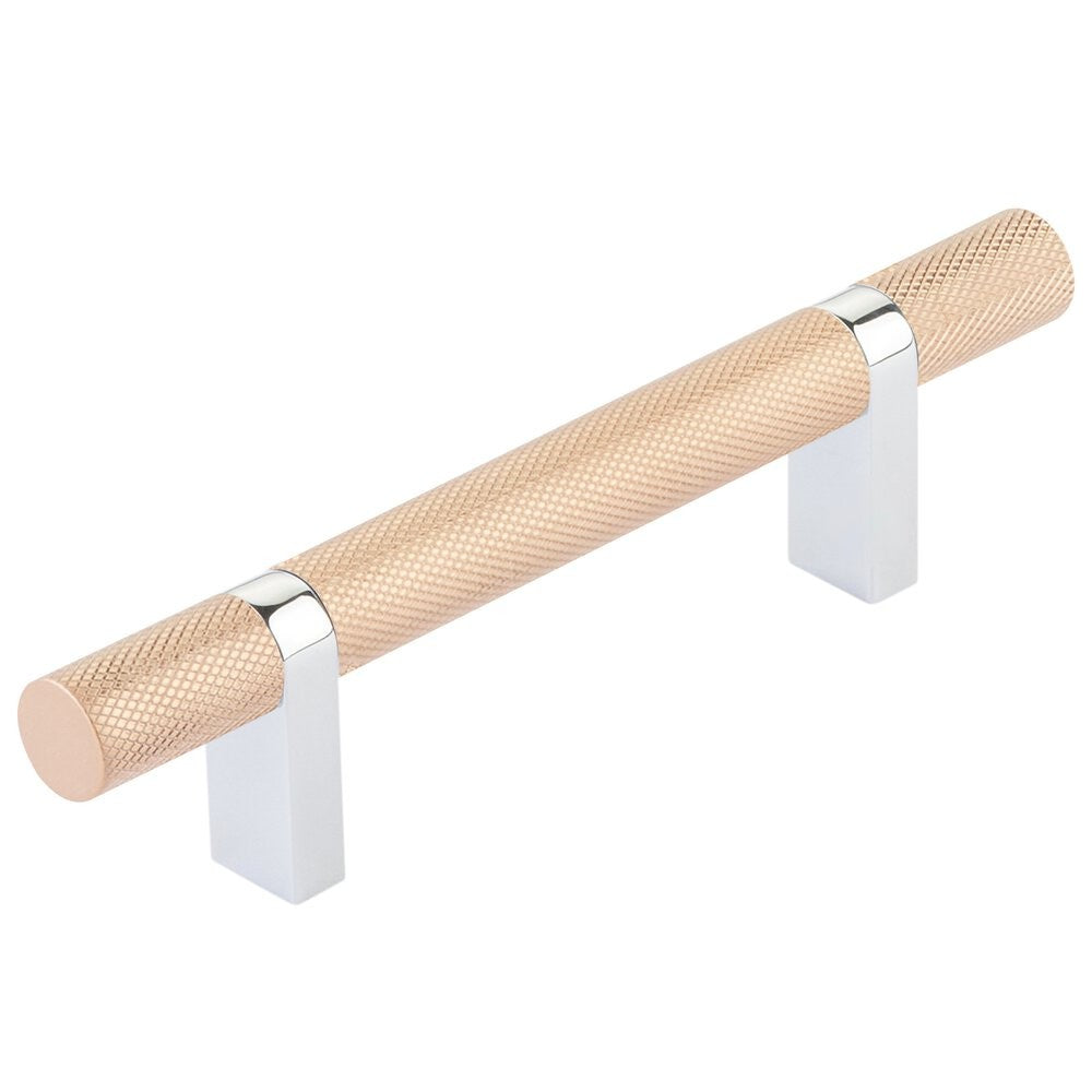 EMTEK SELECT Cabinet Bar Pull - Polished Chrome Stem