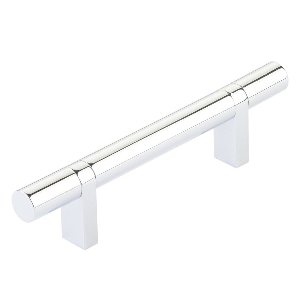 EMTEK SELECT Cabinet Bar Pull - Polished Chrome Stem