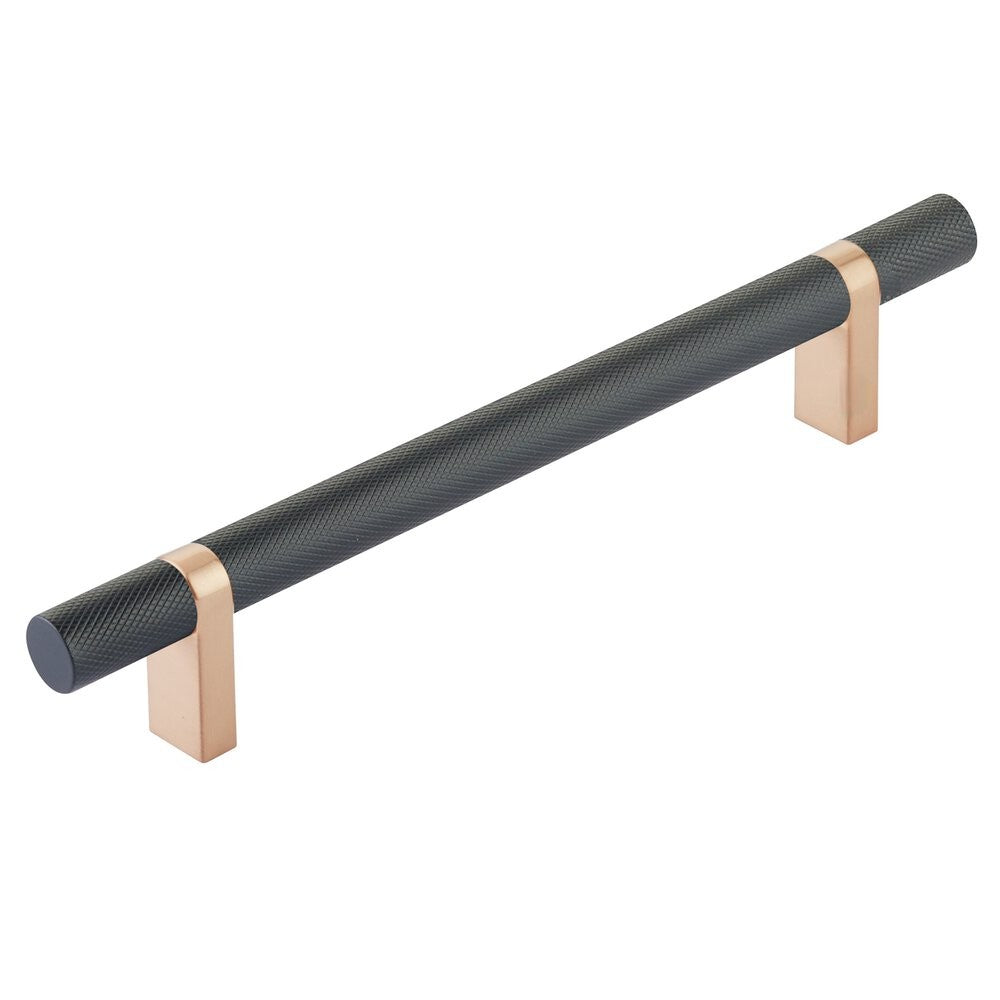 EMTEK SELECT Cabinet Bar Pull - Satin Copper Stem