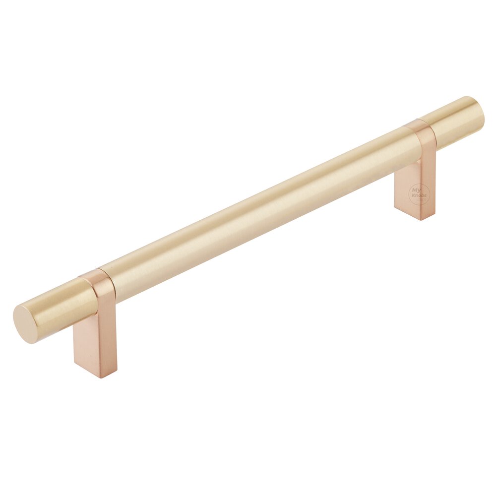 EMTEK SELECT Cabinet Bar Pull - Satin Copper Stem