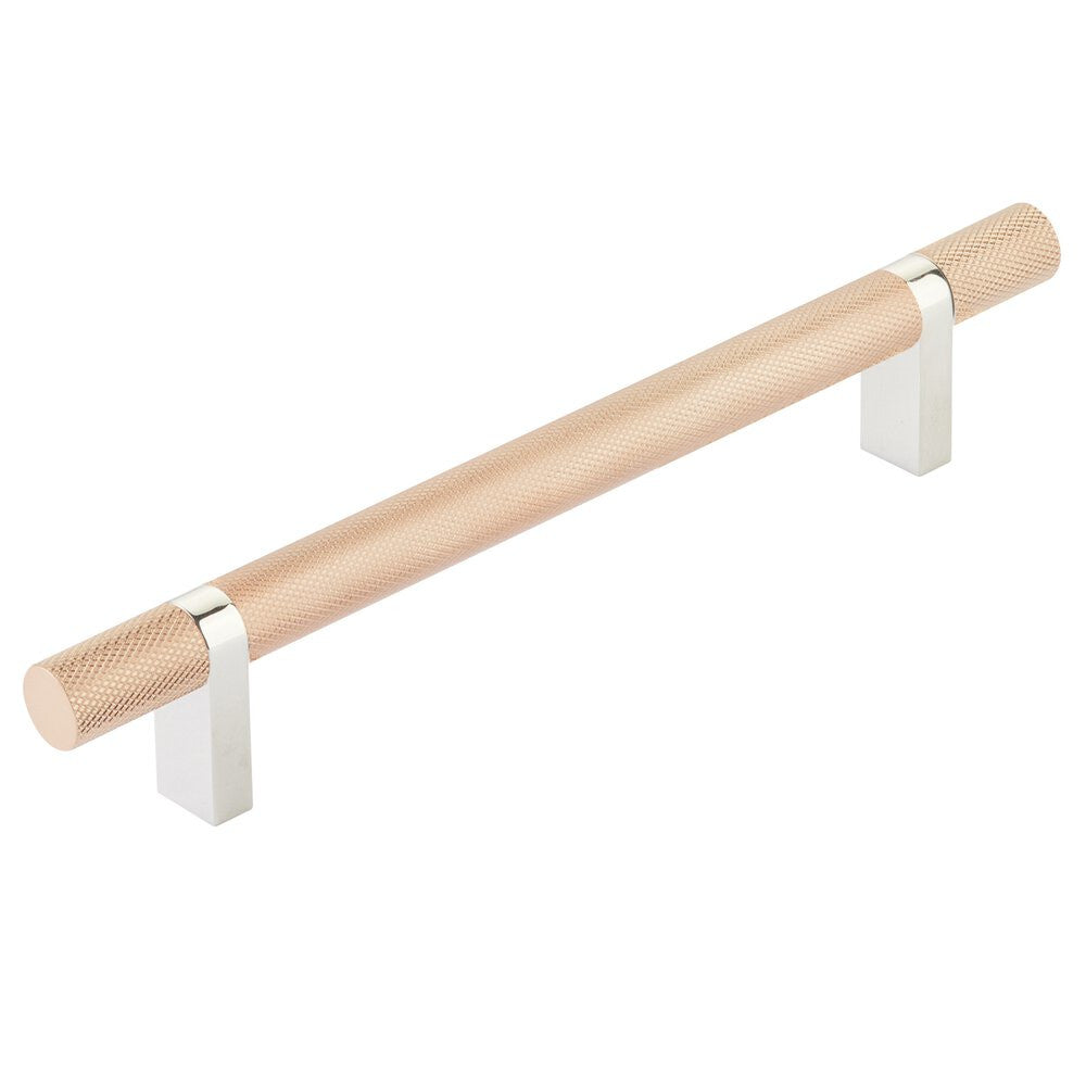 EMTEK SELECT Cabinet Bar Pull - Polished Nickel Stem