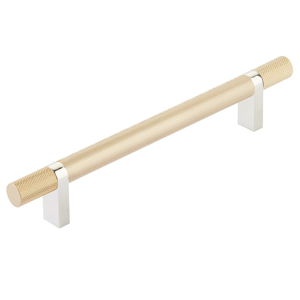 EMTEK SELECT Cabinet Bar Pull - Polished Nickel Stem