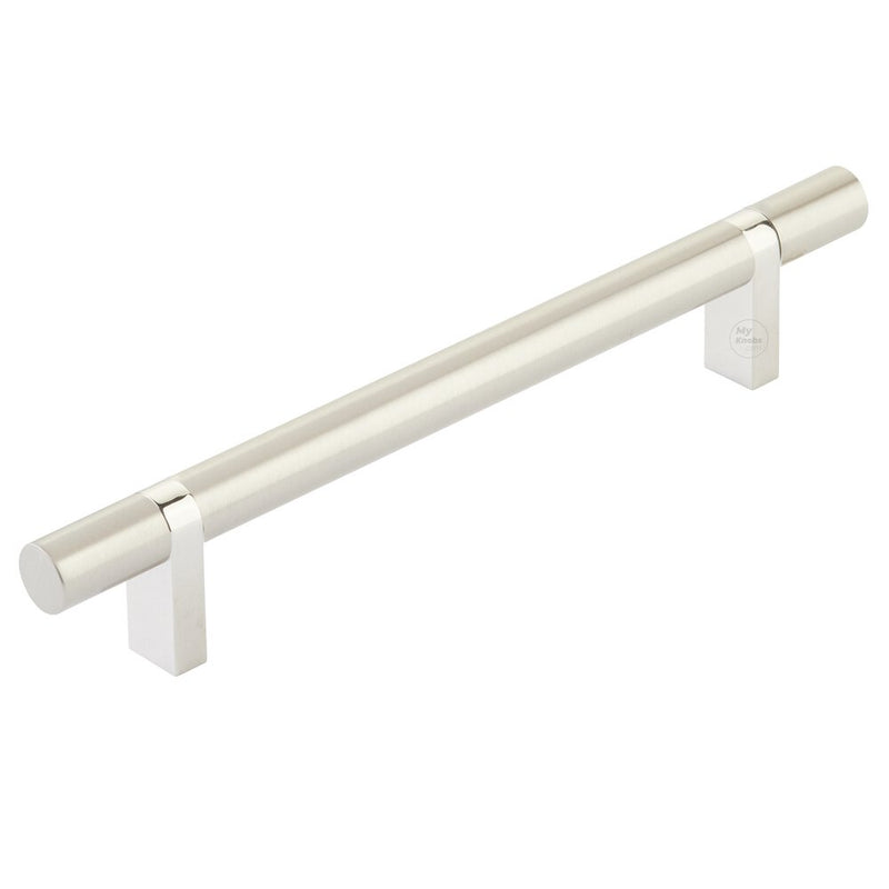 EMTEK SELECT Cabinet Bar Pull - Polished Nickel Stem