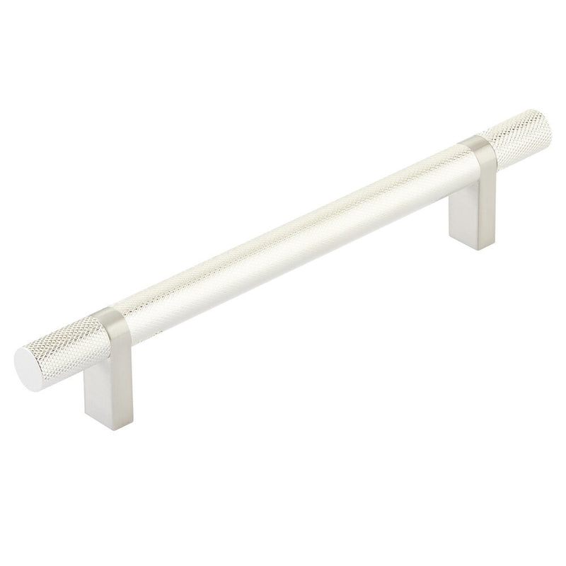 EMTEK SELECT Cabinet Bar Pull - Satin Nickel Stem