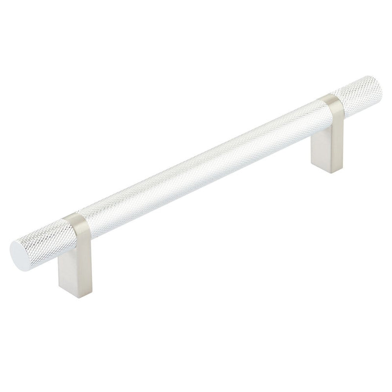 EMTEK SELECT Cabinet Bar Pull - Satin Nickel Stem