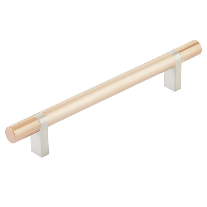 EMTEK SELECT Cabinet Bar Pull - Satin Nickel Stem