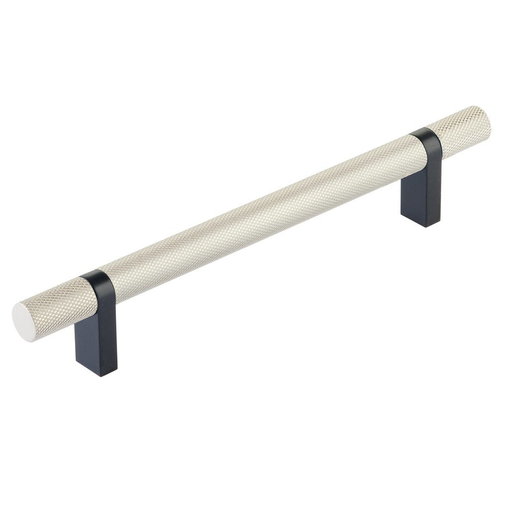 EMTEK SELECT Cabinet Bar Pull - Flat Black Stem