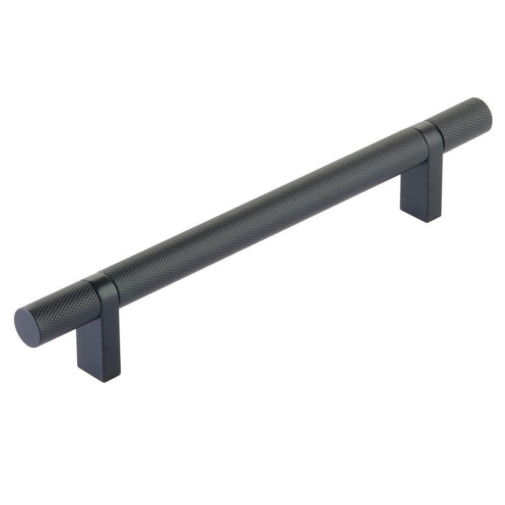 EMTEK SELECT Cabinet Bar Pull - Flat Black Stem