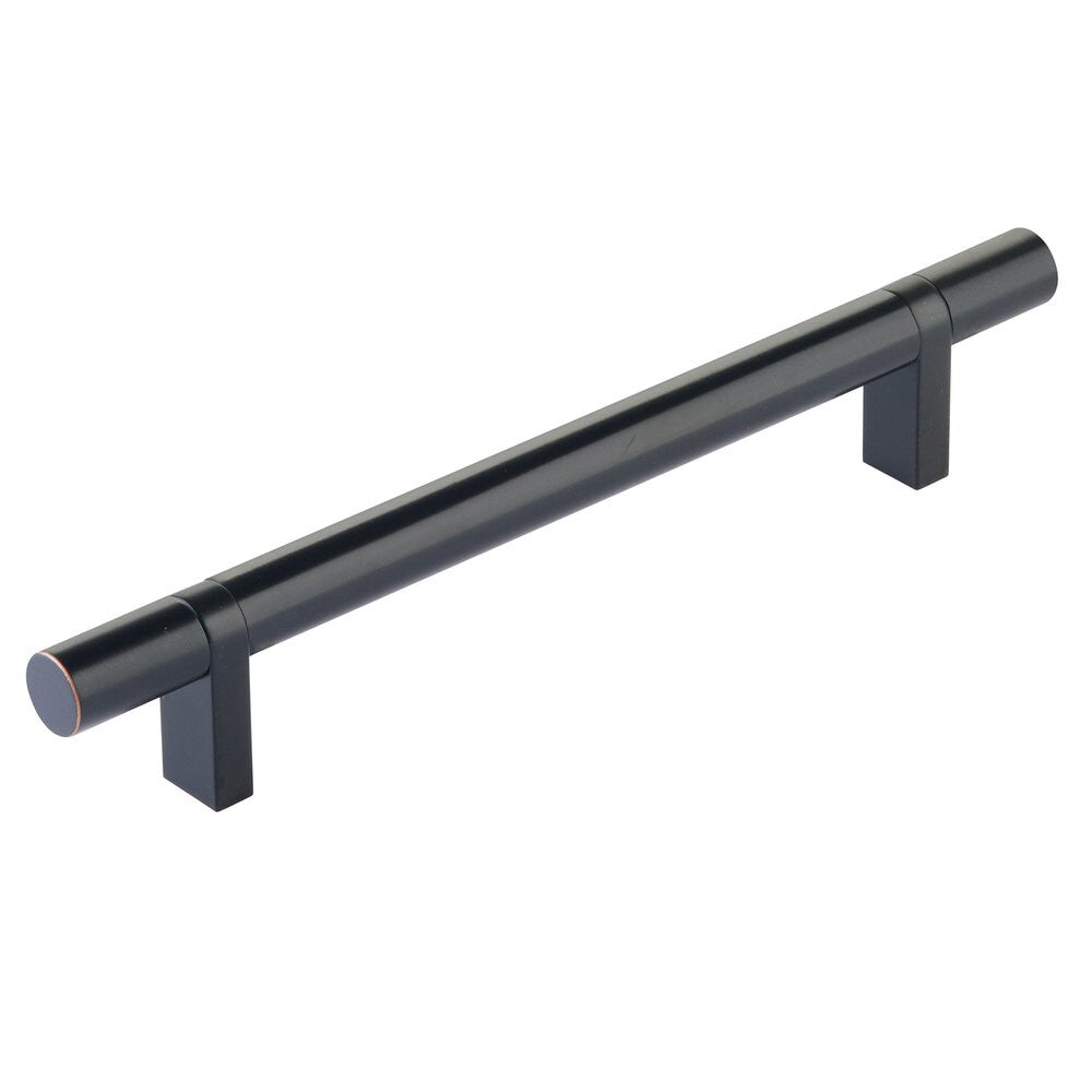 EMTEK SELECT Cabinet Bar Pull - Flat Black Stem