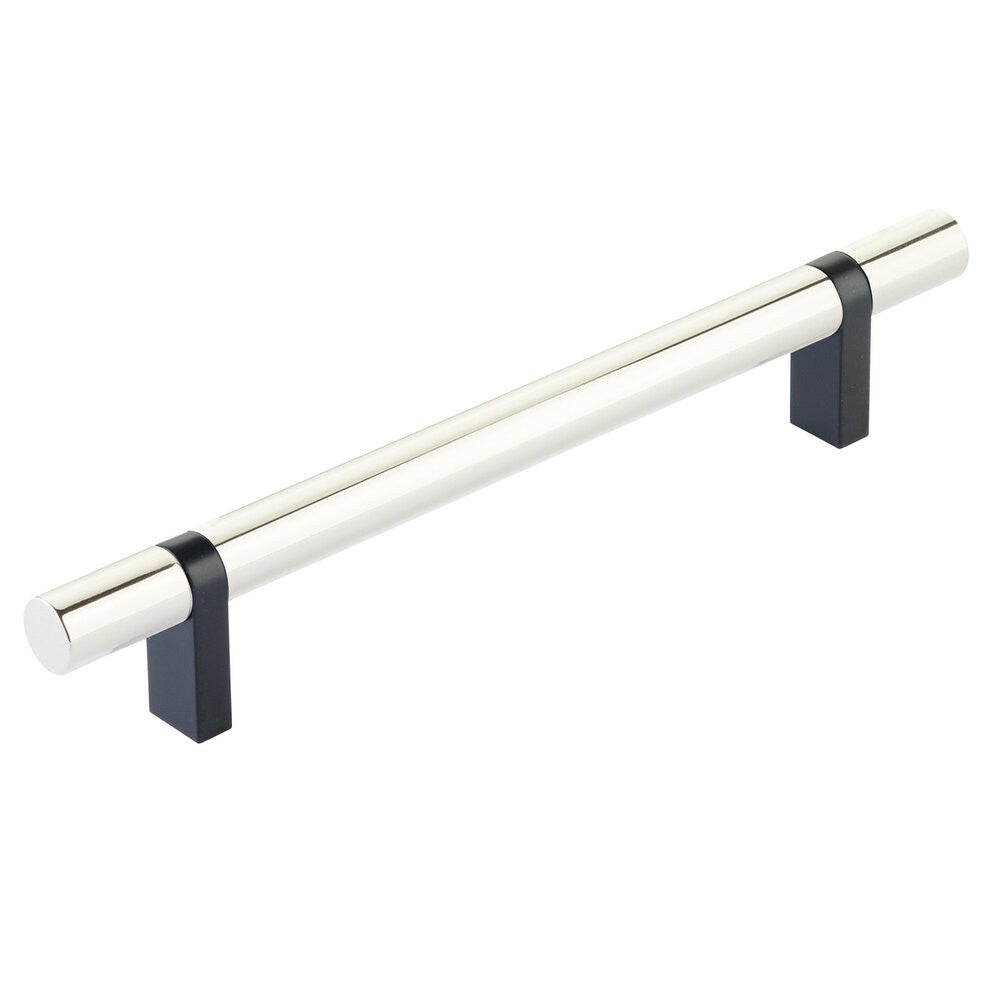 EMTEK SELECT Cabinet Bar Pull - Flat Black Stem