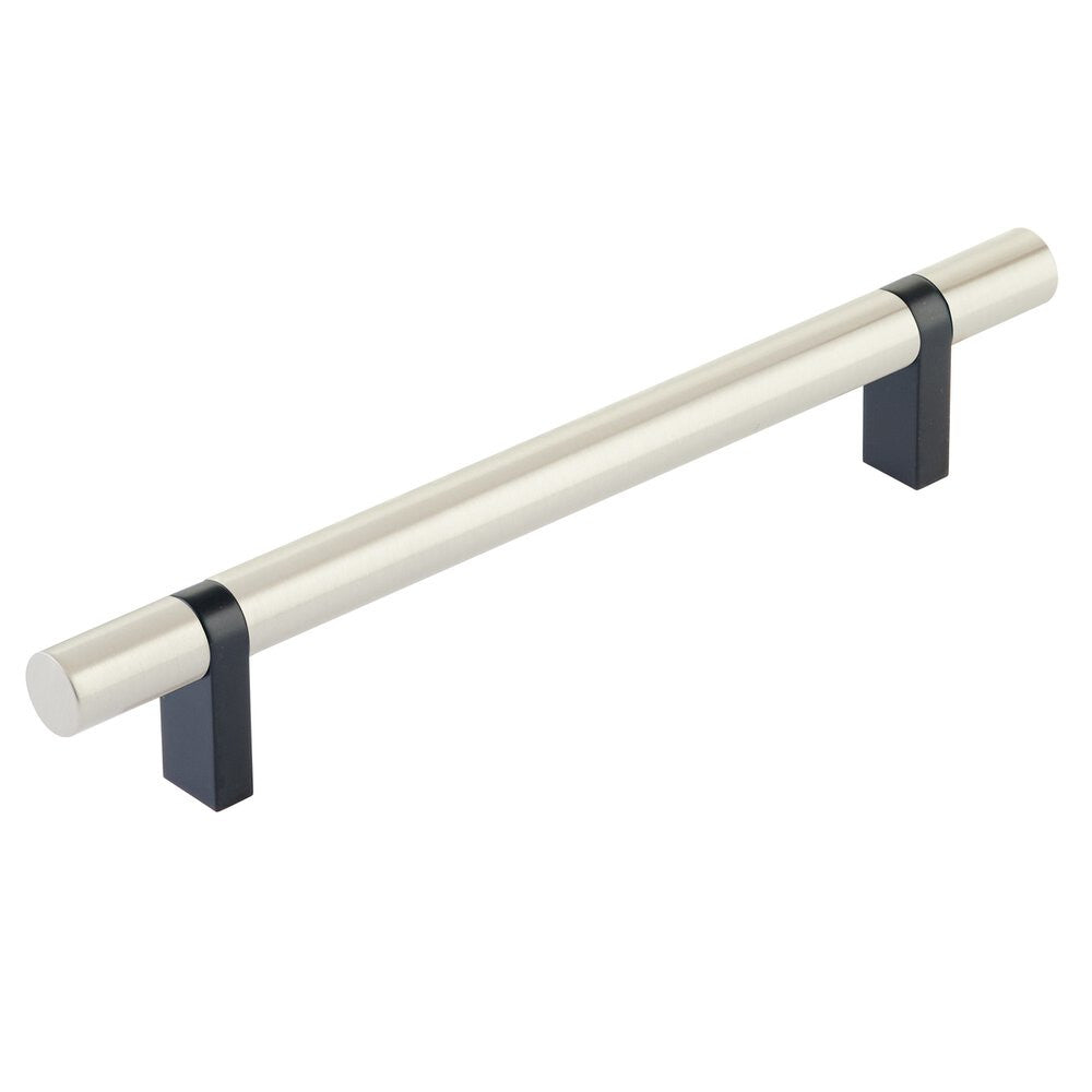 EMTEK SELECT Cabinet Bar Pull - Flat Black Stem