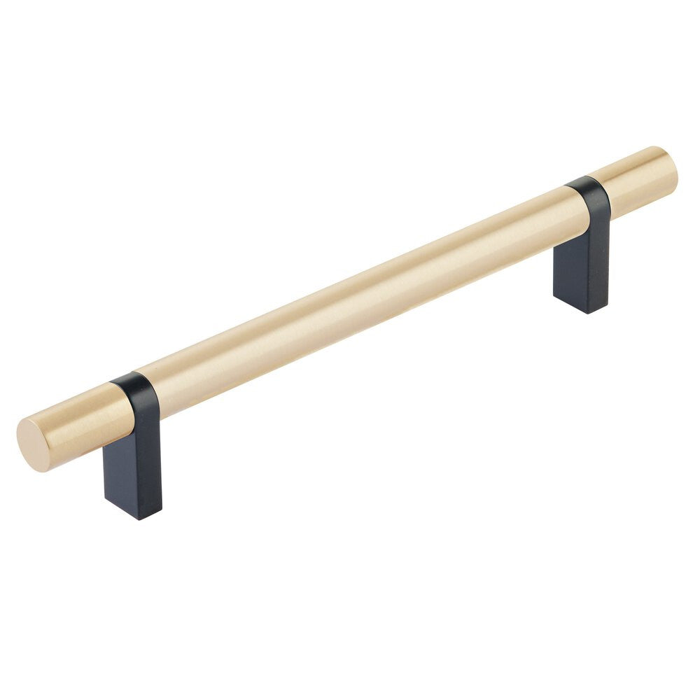 EMTEK SELECT Cabinet Bar Pull - Flat Black Stem