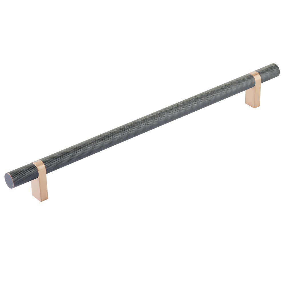 EMTEK SELECT Cabinet Bar Pull - Satin Copper Stem