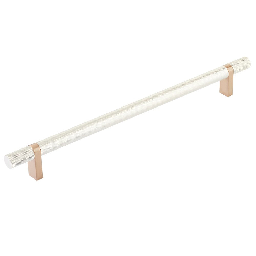 EMTEK SELECT Cabinet Bar Pull - Satin Copper Stem