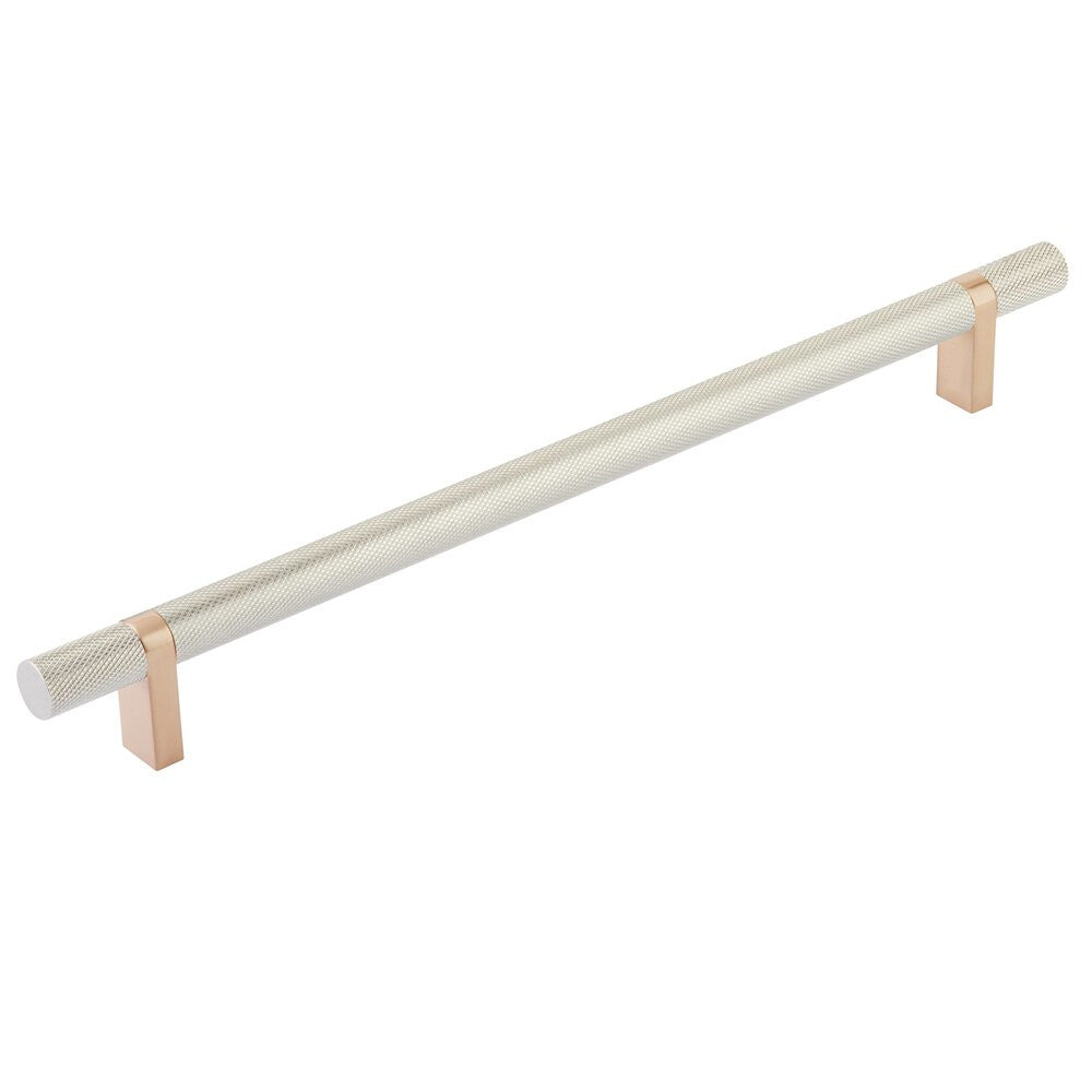 EMTEK SELECT Cabinet Bar Pull - Satin Copper Stem