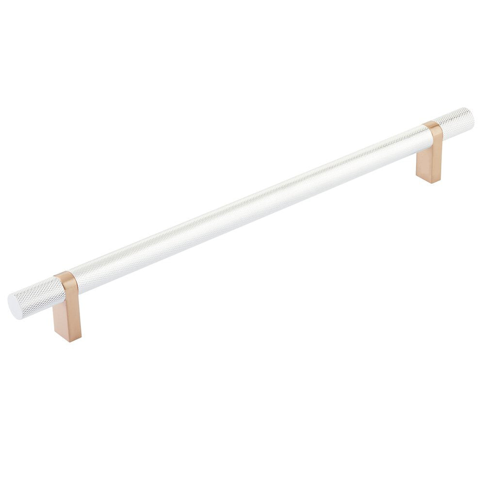 EMTEK SELECT Cabinet Bar Pull - Satin Copper Stem