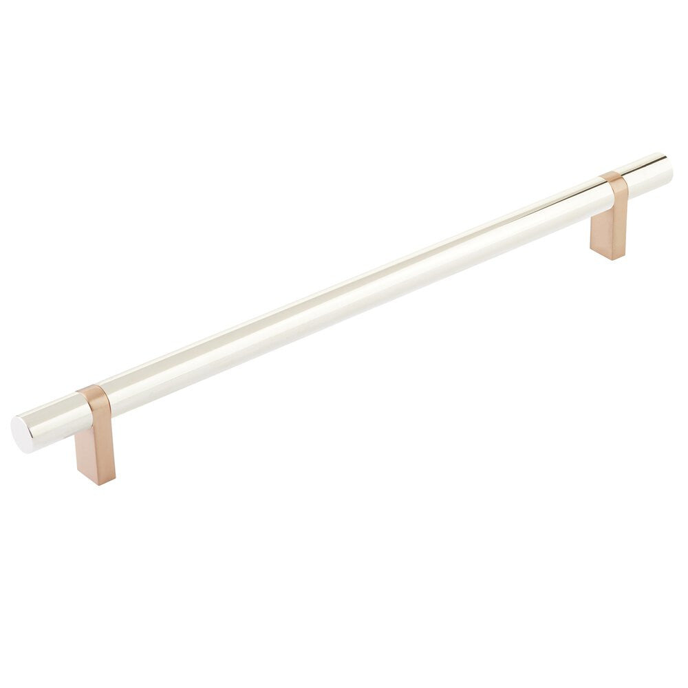 EMTEK SELECT Cabinet Bar Pull - Satin Copper Stem