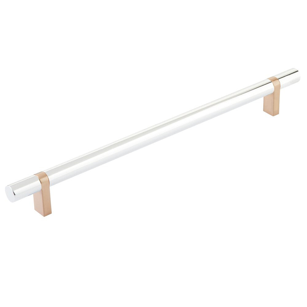 EMTEK SELECT Cabinet Bar Pull - Satin Copper Stem