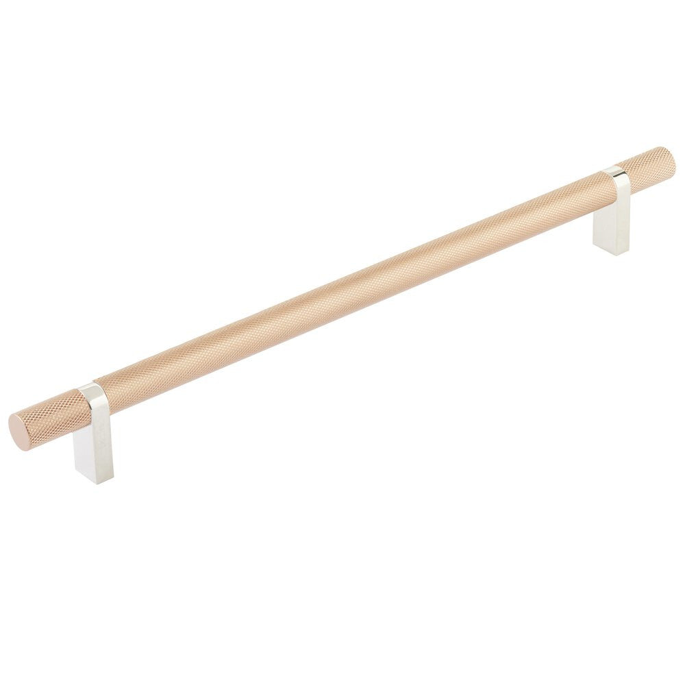 EMTEK SELECT Cabinet Bar Pull - Polished Nickel Stem