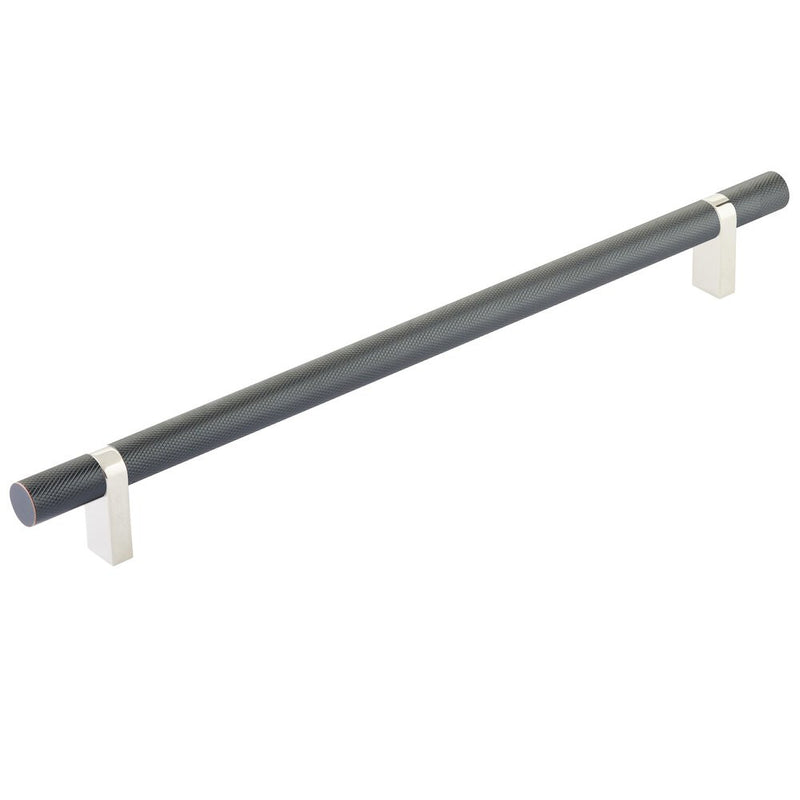 EMTEK SELECT Cabinet Bar Pull - Polished Nickel Stem