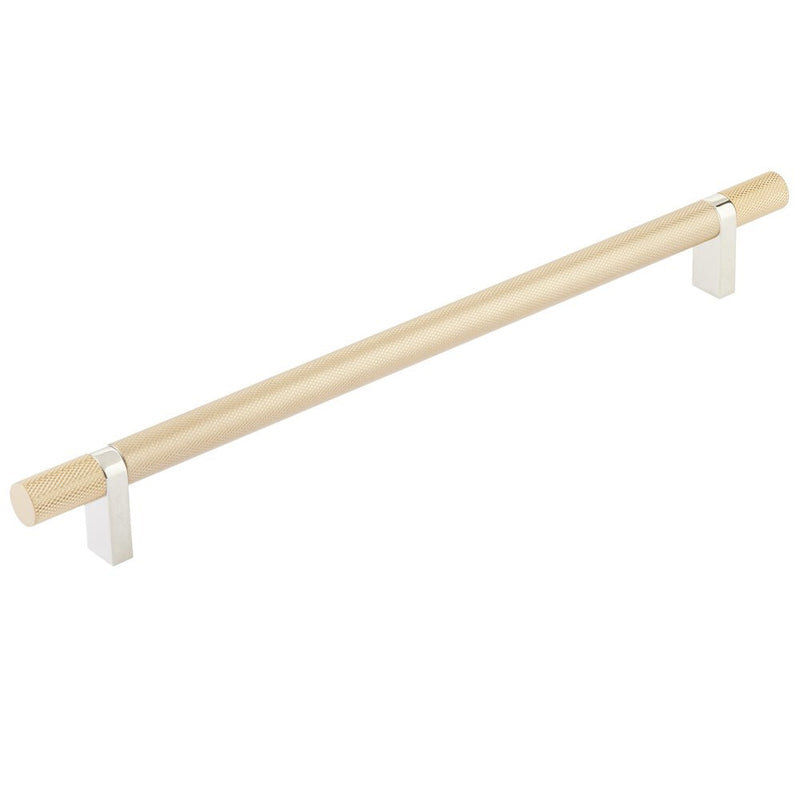 EMTEK SELECT Cabinet Bar Pull - Polished Nickel Stem