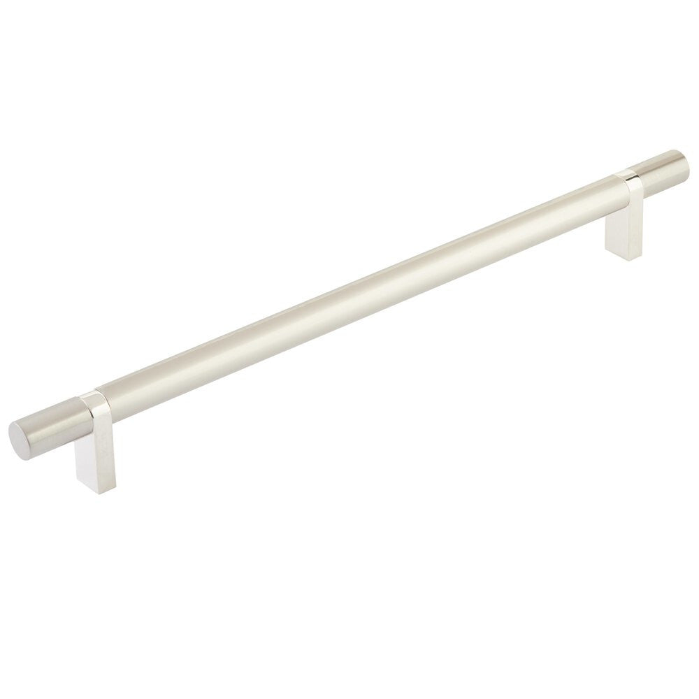 EMTEK SELECT Cabinet Bar Pull - Polished Nickel Stem