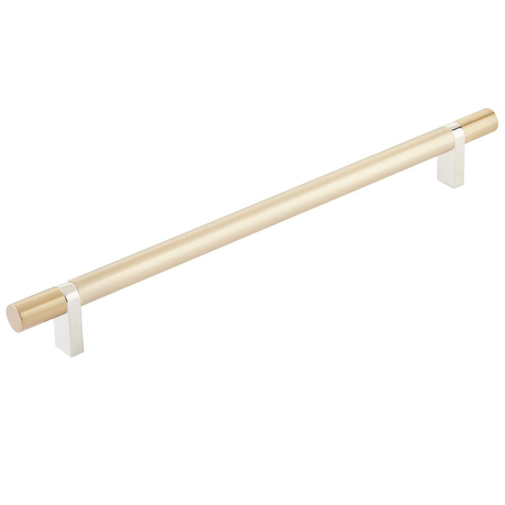EMTEK SELECT Cabinet Bar Pull - Polished Nickel Stem