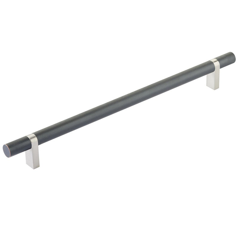 EMTEK SELECT Cabinet Bar Pull - Satin Nickel Stem