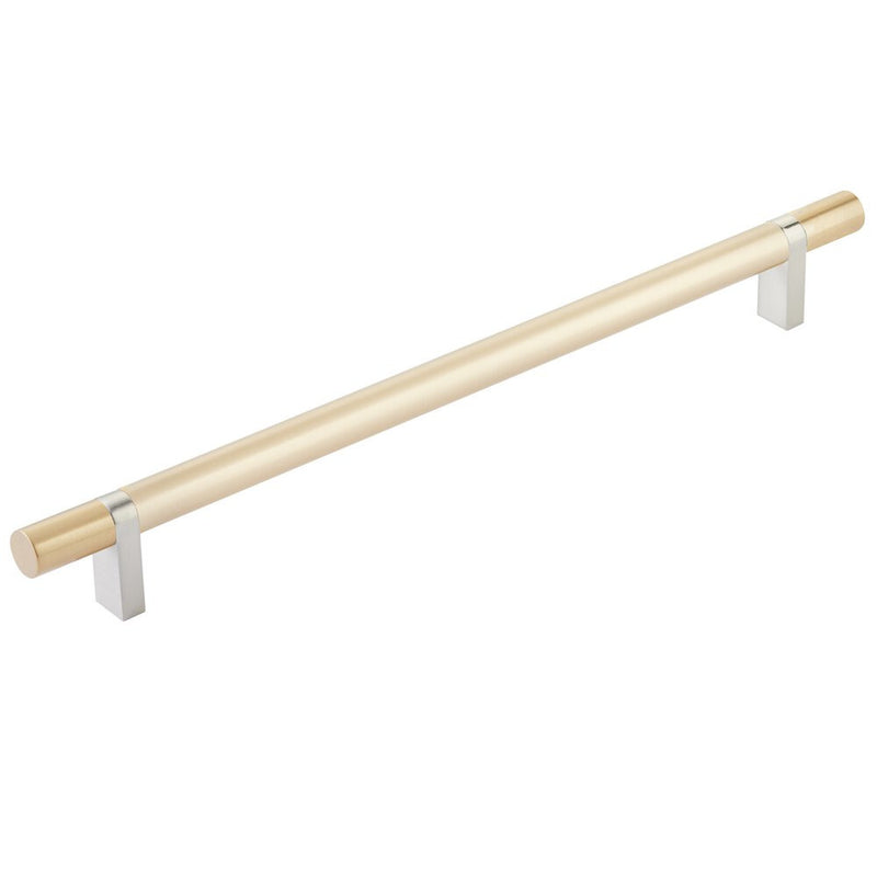 EMTEK SELECT Cabinet Bar Pull - Satin Nickel Stem