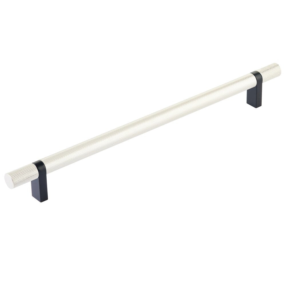 EMTEK SELECT Cabinet Bar Pull - Flat Black Stem