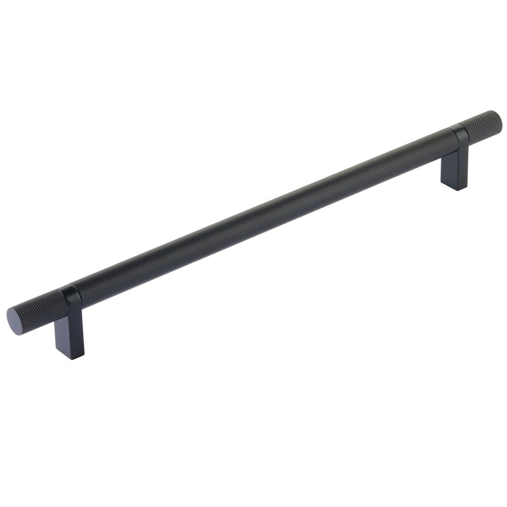EMTEK SELECT Cabinet Bar Pull - Flat Black Stem