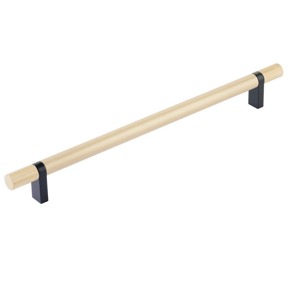 EMTEK SELECT Cabinet Bar Pull - Flat Black Stem