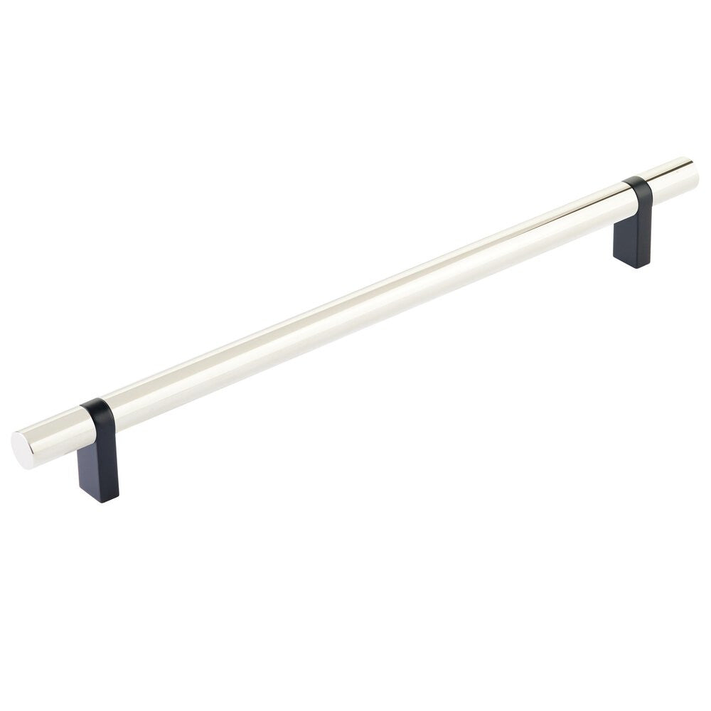 EMTEK SELECT Cabinet Bar Pull - Flat Black Stem