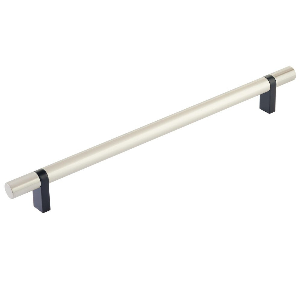 EMTEK SELECT Cabinet Bar Pull - Flat Black Stem