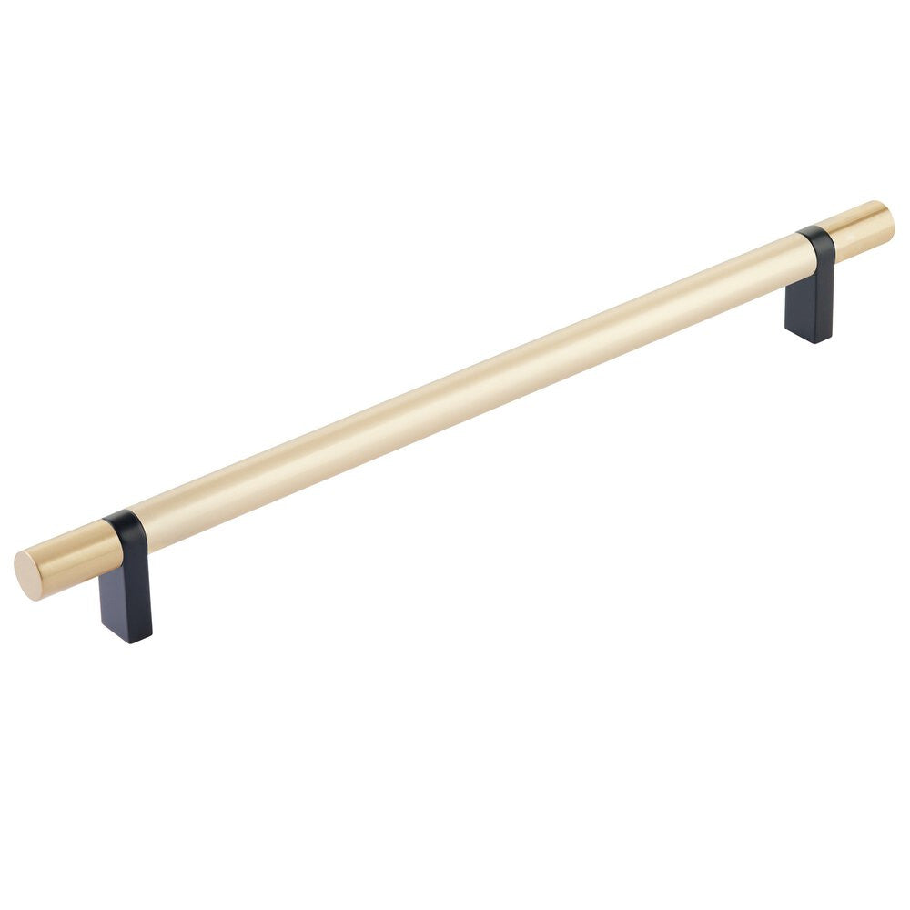 EMTEK SELECT Cabinet Bar Pull - Flat Black Stem