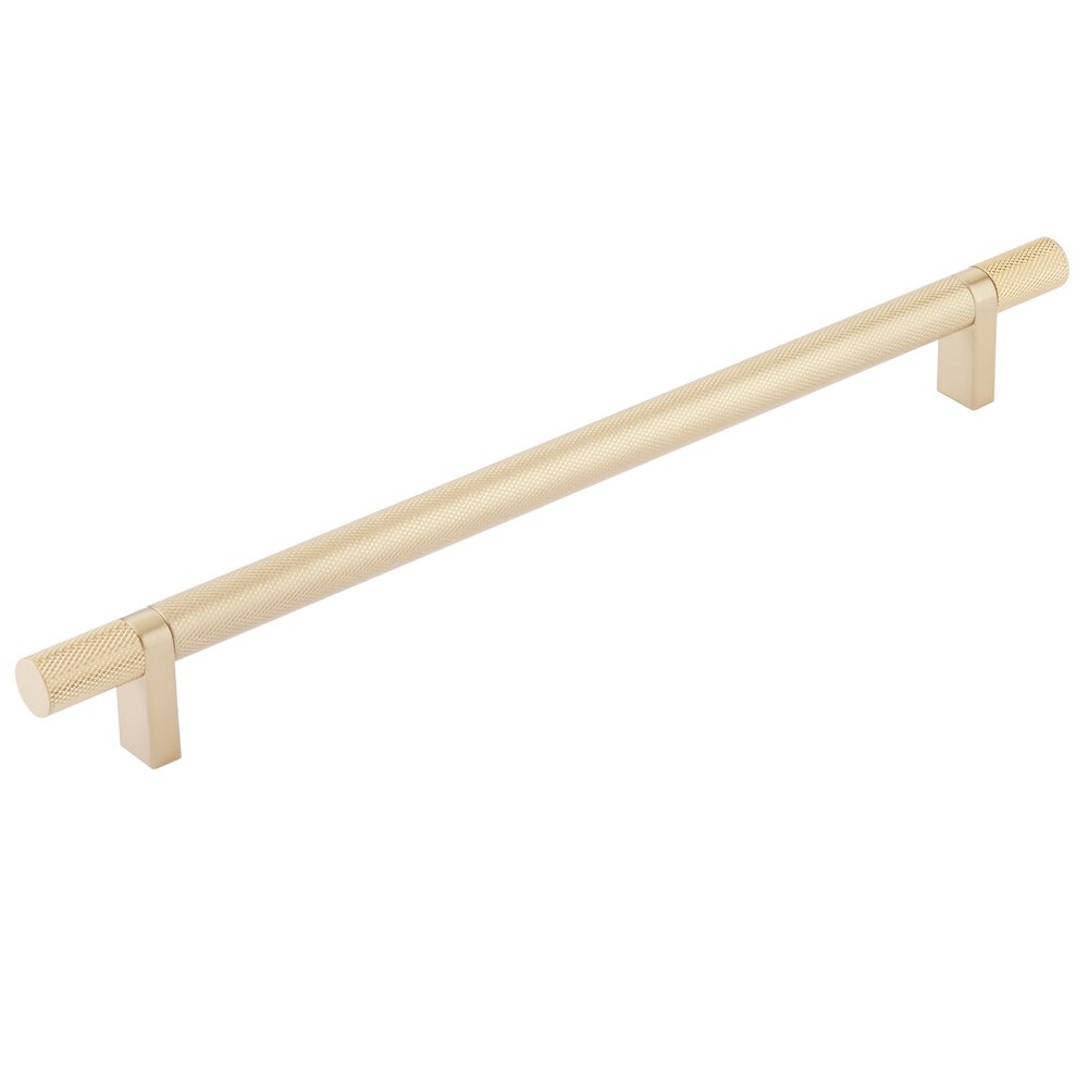 EMTEK SELECT Cabinet Bar Pull - Satin Brass Stem