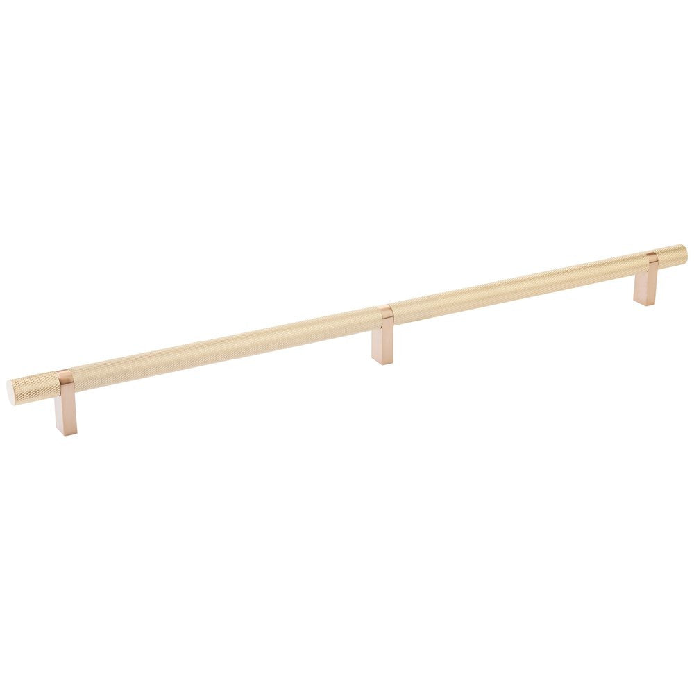 EMTEK SELECT Oversized Cabinet Bar Pull - Satin Copper Stem