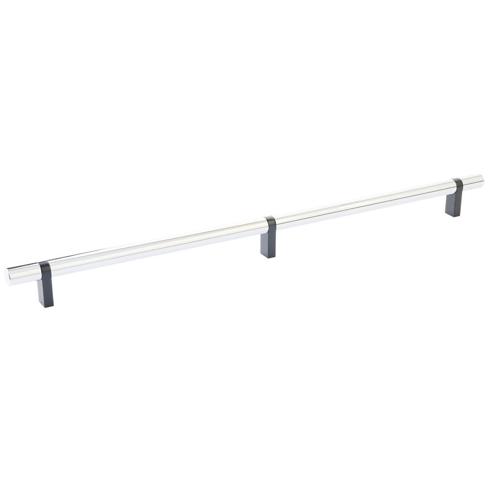 EMTEK SELECT Oversized Cabinet Bar Pull - Oil Rubbed Bronze Stem