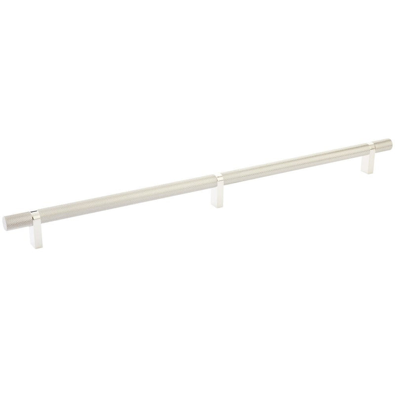 EMTEK SELECT Oversized Cabinet Bar Pull - Polished Nickel Stem