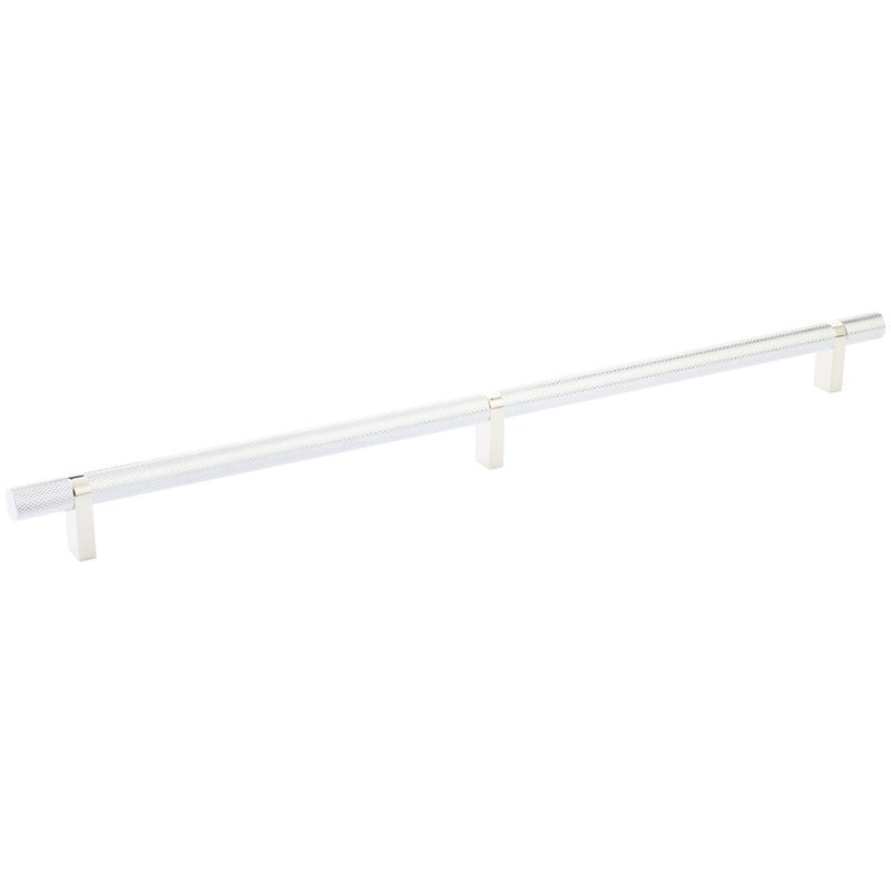 EMTEK SELECT Oversized Cabinet Bar Pull - Polished Nickel Stem