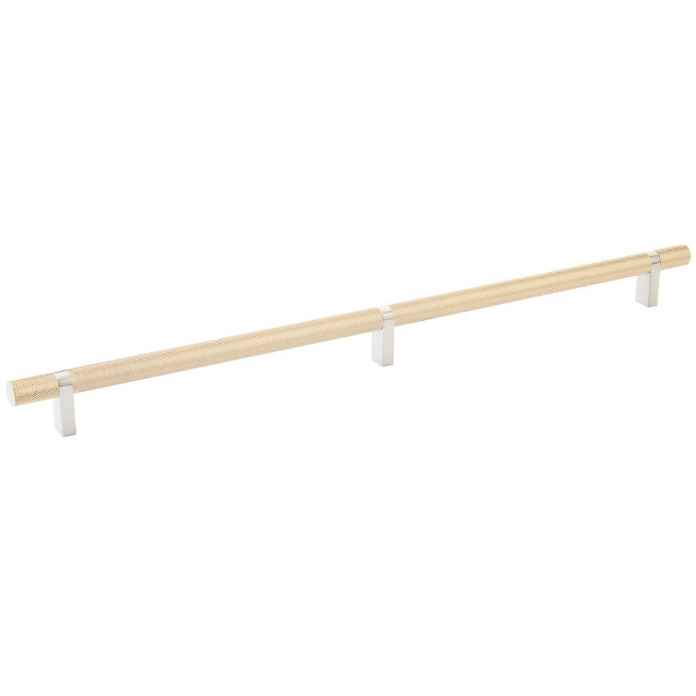 EMTEK SELECT Oversized Cabinet Bar Pull - Satin Nickel Stem