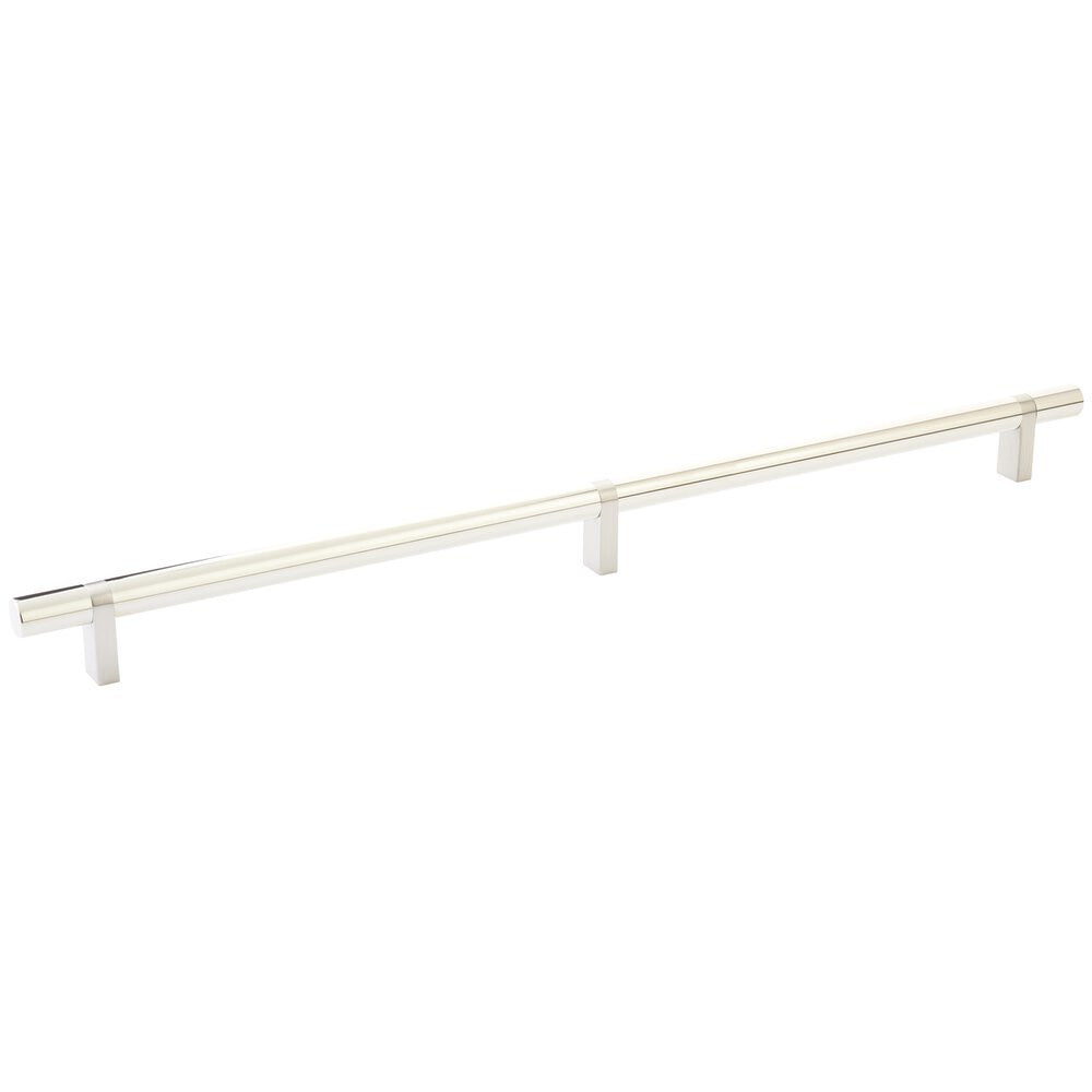 EMTEK SELECT Oversized Cabinet Bar Pull - Satin Nickel Stem