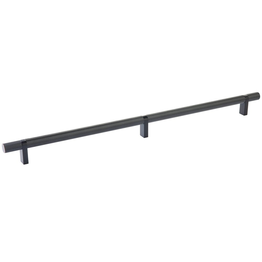 EMTEK SELECT Oversized Cabinet Bar Pull - Flat Black Stem